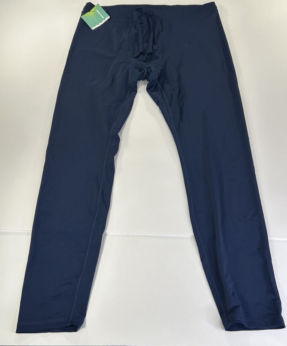 Men's Sea Doo UV Protection Leggings Navy Size XL Full Length Pull On Jetski NWT